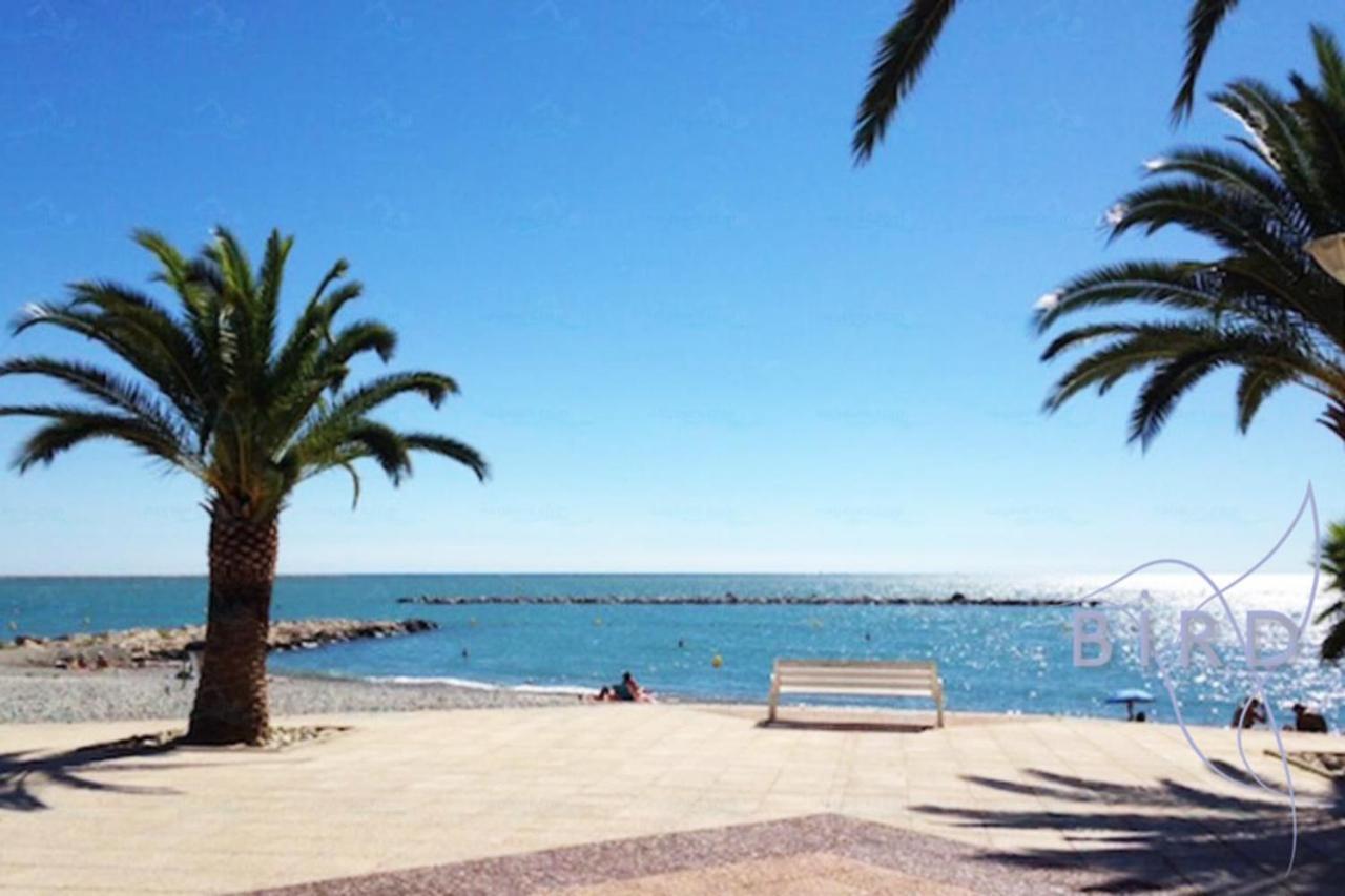 Bright Flat Near To The Beach & Harbor Saint-Laurent-du-Var Eksteriør billede